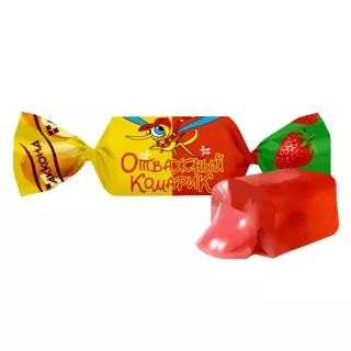 جلي كوماريك بالشمام والفراولة 1كيلو