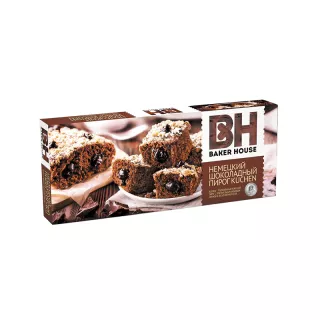 كيك روسي بيكر هاوس بالشوكولاتة 350غم