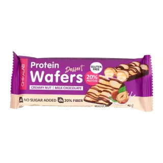 دايت بروتين ويفر بار بالكريمة والمكسرات 40غم