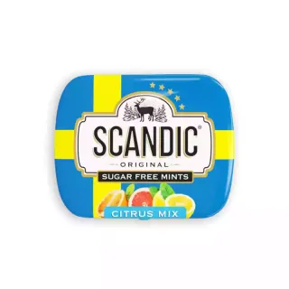 حامض حلو سكاندك دايت بالحمضيات 14غم